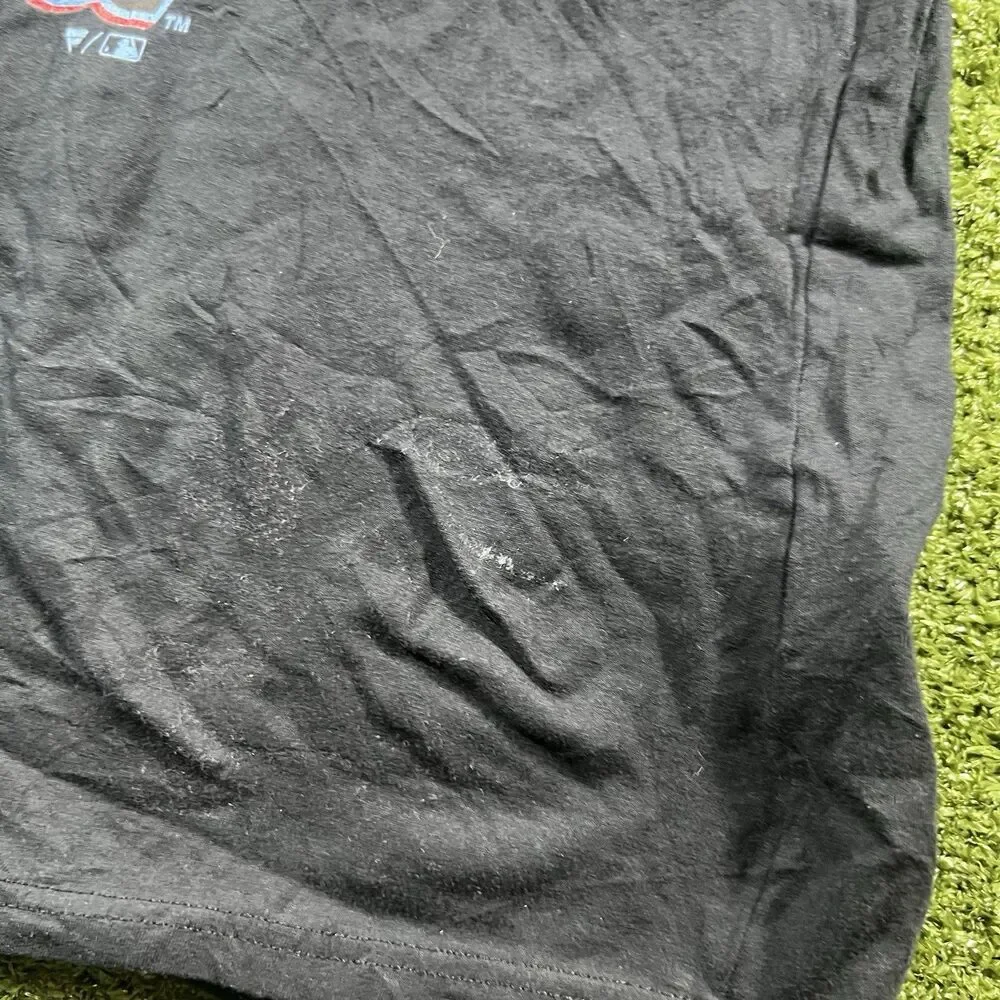 NWT Miami Marlins Fanatics Black Short Sleeve T-Shirt Men XL